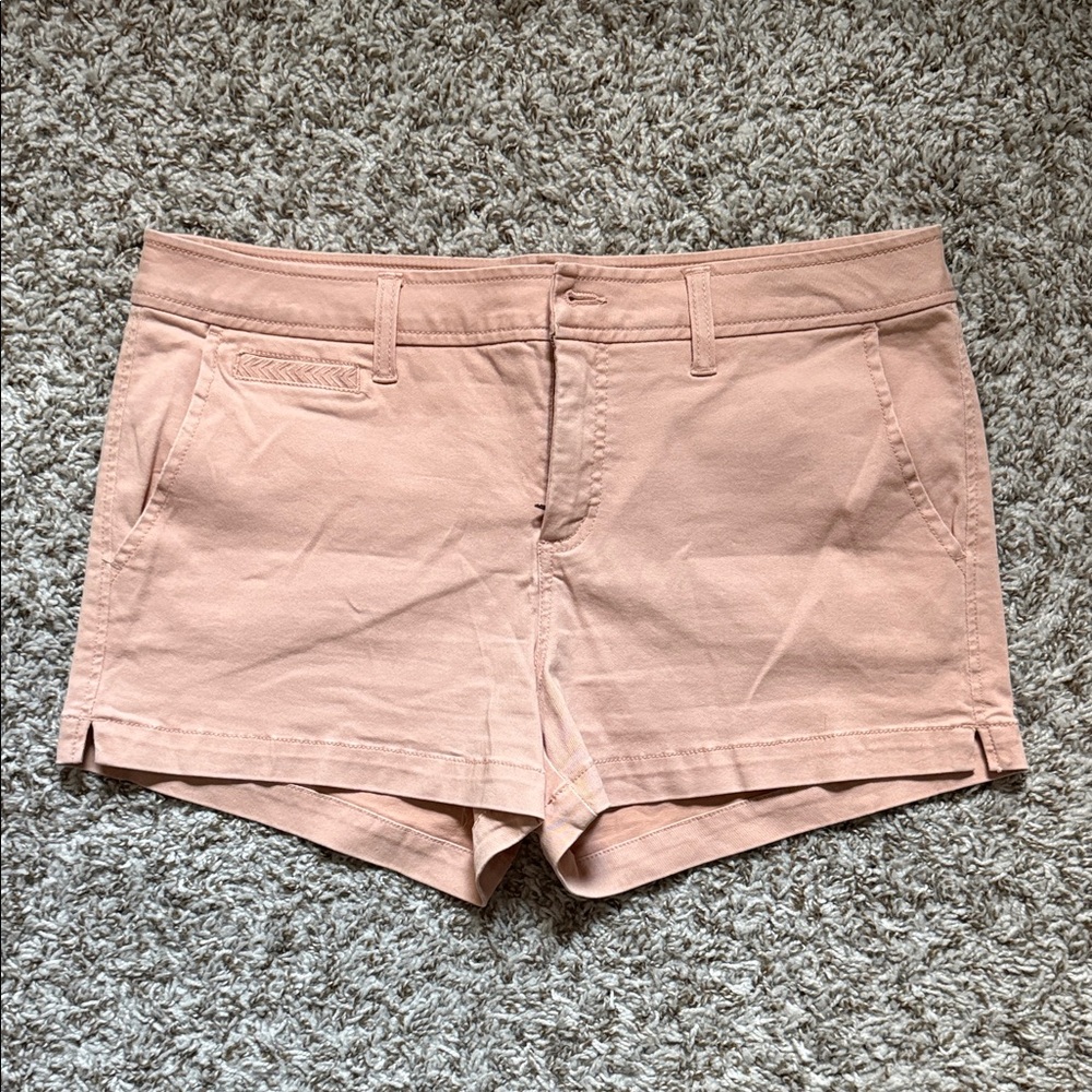Light Pink Casual Shorts